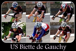 Nos coureurs... en pleine formation