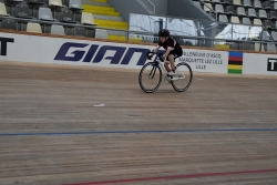 Nathan en piste