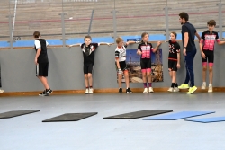 Echauffements....avant test performance