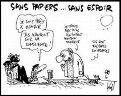 immigration,différence