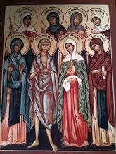 Saintes femmes de l'Orthodoxie.