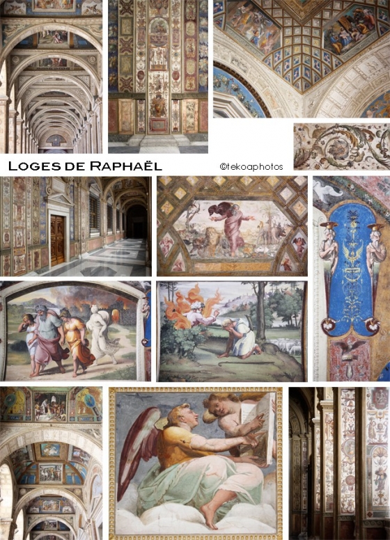 Loges de Raphaël, palais apostolique, Vatican : iconotekoa