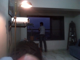 Inde,Mumbai,appartement,réparation,électricien,ventilo,ventilateur,Pedro