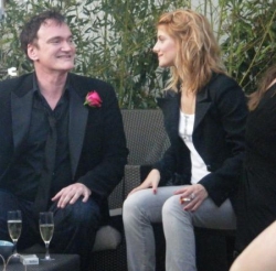 Quentin Tarantino et Mélanie Laurent