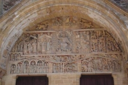 Le tympan de l'abbaye de Conques