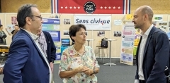 JN Barrot Sylviane et Franck Huet maire adjoint Voisins.jpg