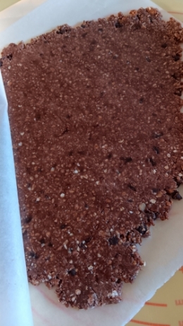 Biscuits, graines, flocons d'avoine, pépites de chocolat 