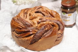 Brioche, babka, cacao, pâte à tartiner Nocciolata