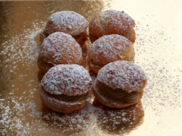 Choux, crème café