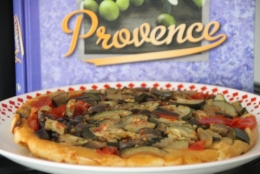 Tarte salée, ratatouille, tatin de légumes