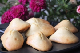 Goûter, madeleine, citron, Bataille Food