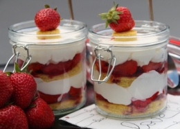 Fraises, mascarpone 