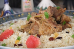 Tajine, agneau, fleur d'oranger 
