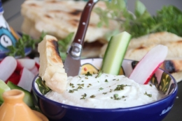 Crème, feta, origan, mezzés, apéro 