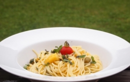 spaghetti à l'ail et aux citrons confits, ail, citrons confits, La Voix du Nord, La Cocotte