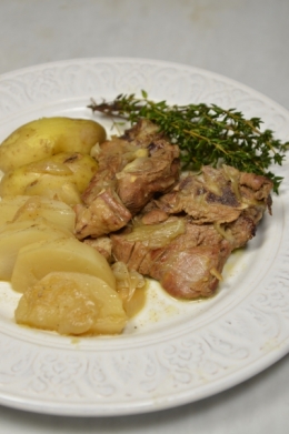 Navarin d’agneau à l’infusion de thym