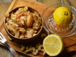 Poulet cajou-cannelle, poulet, noix de cajou, cannelle