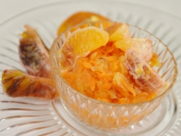 Orange compote, orange, pommes, carottes