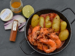 crevettes et petites patates a la tomate r.jpg