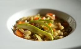 cicerchia minestrone, cicerchia, minestrone, pois carrés