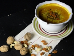 potage au potimarron,graines et fromages,la cocotte,la voix du nord