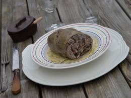 andouille de cambrai à la fondue de poireaux,la cocotte,la voix du nord