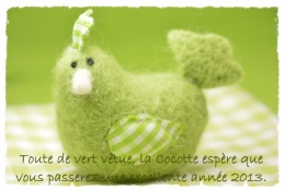 Voeux 2013 de la Cocotte