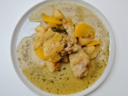 poulet jaune braisé de paul mouchel,chef du polbert à sainghin en mélantois,paul mouchel,polbert restaurant,sainghin en mélantois,la cocotte,la voix du nord
