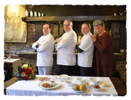 Filets de caille aux écrevisses de Thierry Beine, chef de l’auberge du bon fermier à Valenciennes, cailles, écrevisses, Thierry Beine, Au bon fermier, Valenciennes, le Chef et la Cocotte, la Cocotte, la voix du nord