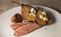 magrets de canard au porto, stilton, figues, porto, magrets de canard