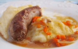 bangers and mash, purée-saucisse, la Cocotte, www.lacocotte.nordblogs.com/; la Voix du Nord