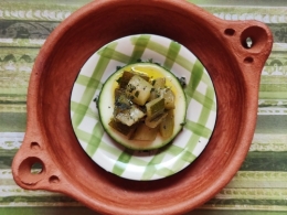 coriandre courgettes en crudités,la cocotte,la voix du nord