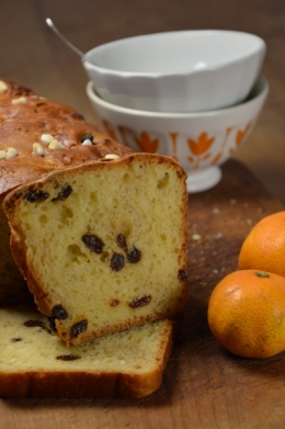 Cramique de Noël chocolat et orange, cramique, orange, chocolat