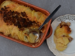 gratin de pommes de terre à la sauge,la cocotte,la voix du nord