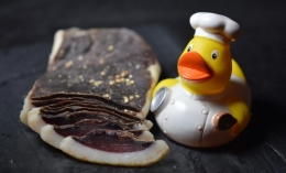 Magret de canard séché, magret de canard, gros sel gris de Guérande