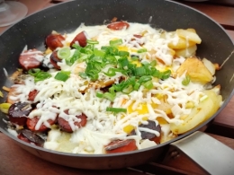 omelette à la portugaise,la cocotte,la voix du nord