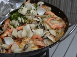 Paella encornets-poulet, la cocotte, la voix du nord