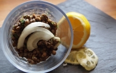 lentilles, salade de lentilles
