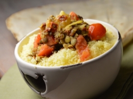 Couscous aux lentilles, couscous, semoule, lentilles