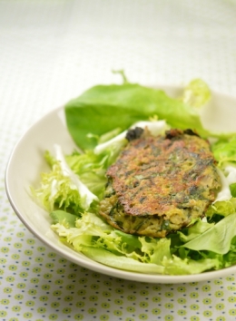 Galettes aux épinards, épinardes, chair à saucisse, La Cocotte