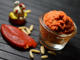 Muhammara (sauce aux poivrons), muhammara, sauce aux poivrons, poivrons