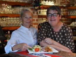 Osso bucco bière et pain d’épices chez Delphine et Olivier Parmentier de l’auberge de l’Ange gardien à Bois Grenier, Delphine et Olivier Parmentier, L'Auberge de l'Ange Gardien, Bois Grenier, Le Chef et la Cocotte, La Cocotte, la Voix du Nord