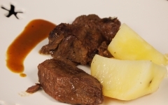 boeuf, sauce oignon