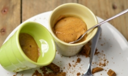 Mousse de biscuits aux épices, biscuits aux épices, La Cocotte