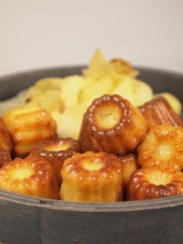 Cannelés au parmesan, Causette, Journée internationale de la femme, Bruxelles, mars 2012