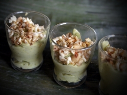 Mousse d’avocats à la cacahuète