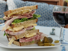 sandwich jambon façon new york,la cocotte,la voix du nord