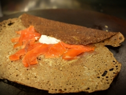 galettes à la truite fumée,la cocotte,la voix du nord