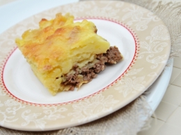 Gratin thiérachien, maroilles, bière brune