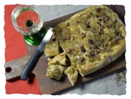 Zwiebelkuchen ou tarte briochée aux oignons, la cocotte, la voix du nord